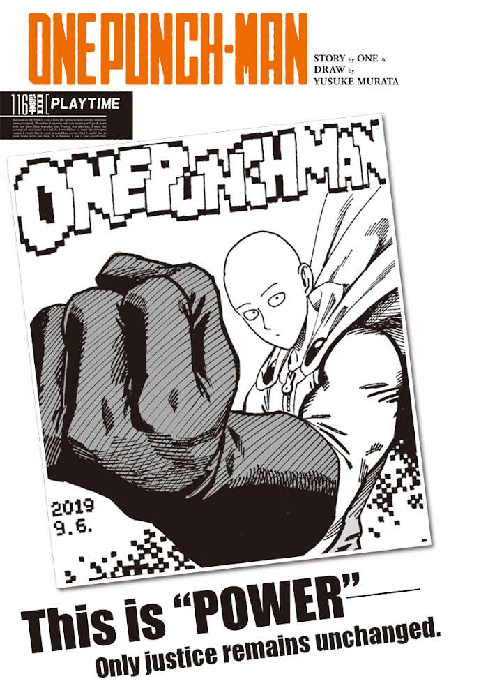 One Punch Man - Chapter 116 image 01